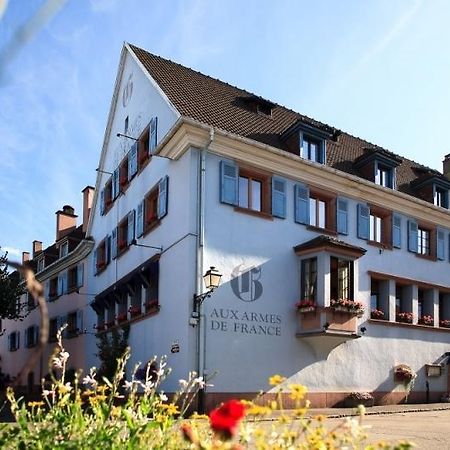 Hotel Aux Armes De France Ammerschwihr Exterior foto